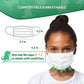 Made in USA EG EcoGuard 3-Ply Dispoable Kids Mask 2000Pcs