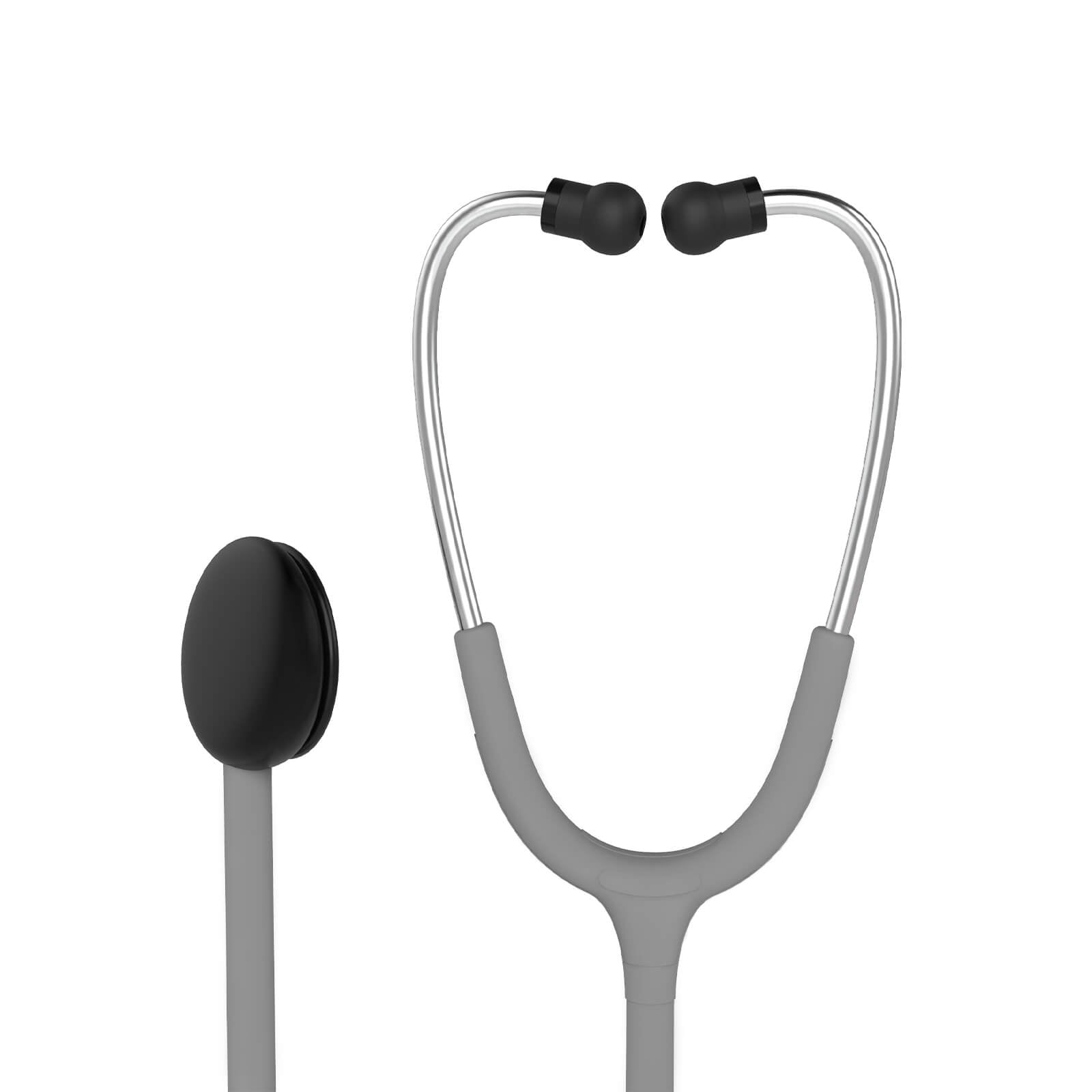 Medline Single-Head Stethoscope Black 1Ct